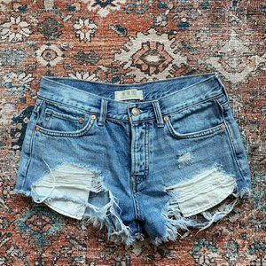 Free People Loving Good Vibrations Shorts Size 24
